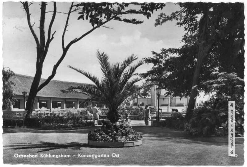 Ostseebad Kühlungsborn, Konzertgarten Ost - 1959
