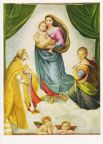 Gemälde "Sixtinische Madonna" von Raffael (Gemäldegalerie Dresden) - 1953 / 1981