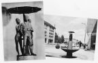Brunnenplastik von Johann Belz an der Straße der Nationen in Karl-Marx-Stadt - 1966 / 1969
