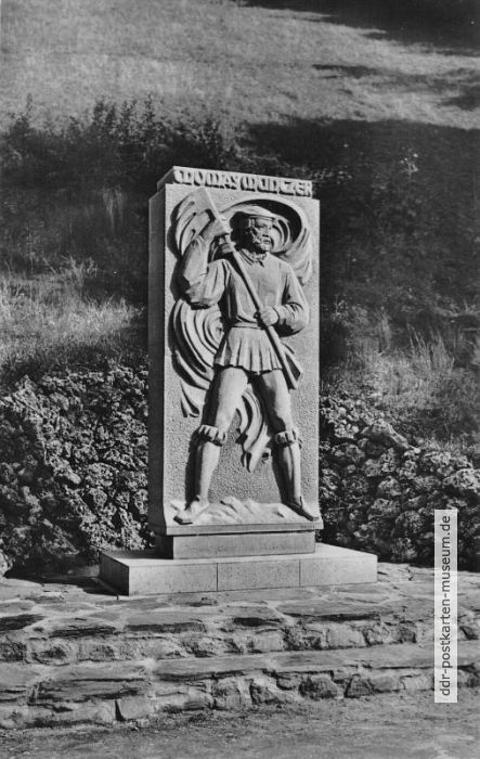 Thomas-Müntzer-Denkmal in Stolberg (Harz) - 1964