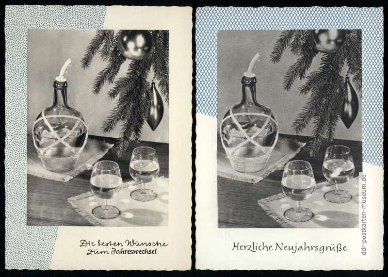 Gleiches Foto mit geänderter Bildunterschrift / Kartengestaltung - 1964/1967