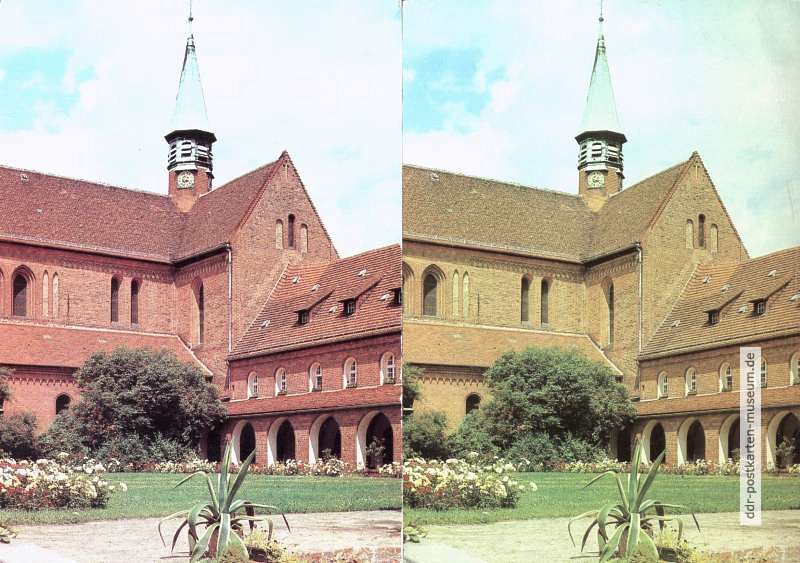 Geänderter, realistischerer Farbton in nachfolgender Auflage, Kloster Lehnin