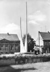 Lenin-Denkmal ohne Lenin in Luckenwalde - 1973