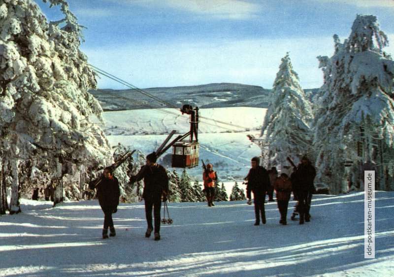 Skisportgebiet Oberwiesenthal - 1974