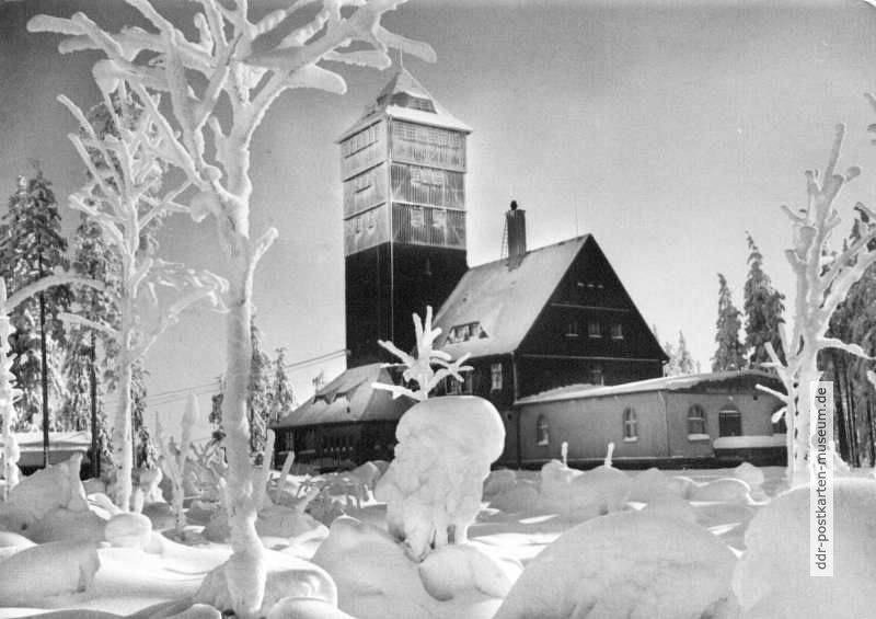 Berghotel auf dem Bärenstein, 898 Meter ü.d.M. - 1961