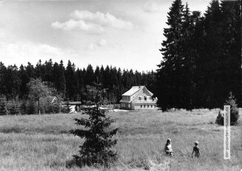 Ferienheim in Henneberg bei Johanngeorgenstadt - 1976