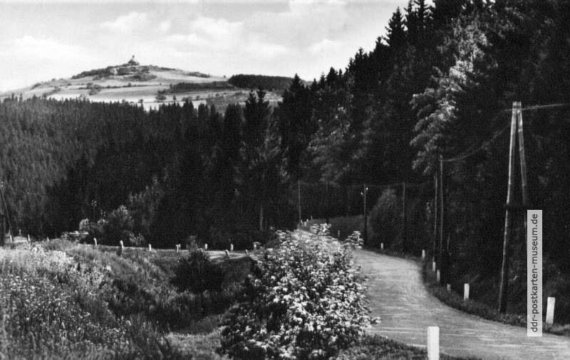 Blick zum Schwartenberg - 1963