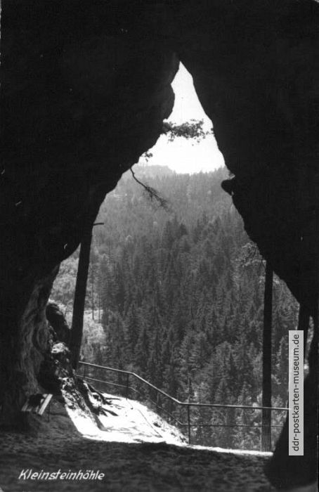 Aussicht von der Kleinsteinhöhle - 1968