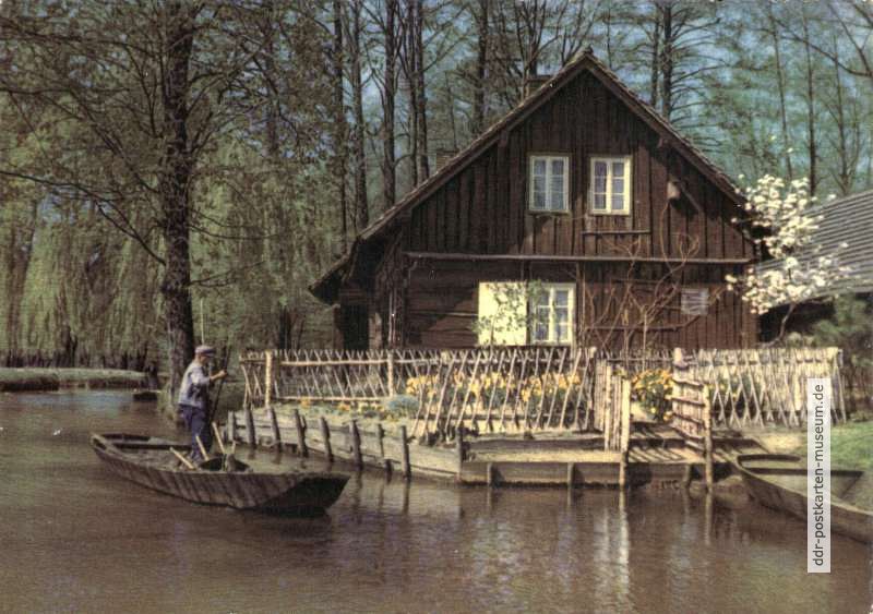 Bauernhaus im Spreewald - 1959