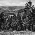 Blick vom Oberen Vogtland nach Bad Elster - 1956