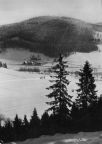 Vogtland-Winter, Erlbach mit Kegelberg - 1965