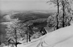 Vogtland-Winter, Blick vom Aschberg - 1958