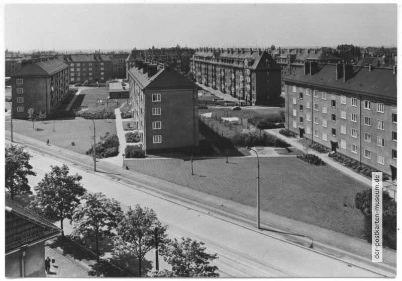 Neu-Gohlis, Landsberger Straße - 1963