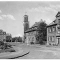 Straße der DSF, Evangelische Kirche - 1956 / 1966