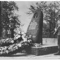 Gedenkstätte für die Gefallenen der Märzkämpfe 1921 in Leuna-Kröllwitz - 1974