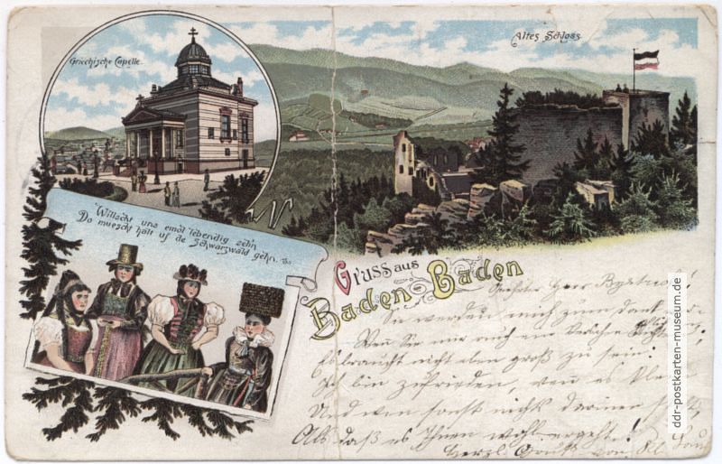 Baden-Baden (Baden-Württemberg) - 1899