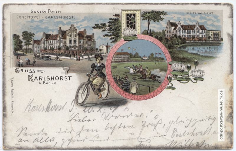 Karlshorst bei Berlin (heute Berlin-Karlshorst) - 1909