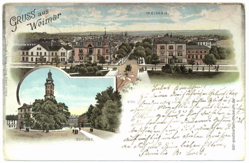 Weimar (Thüringen) - um 1900