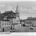 Altmarkt (Platz der Befreiung) mit Rathaus - 1950