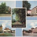 Erste farbige DDR-Ansichtskarte von Luckenwalde - 1963