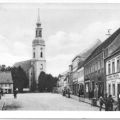 Markt mit Nikolaikirche - 1953