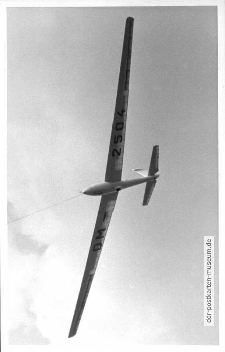 Modell "Libelle" der Segelflugschule Laucha - 1964