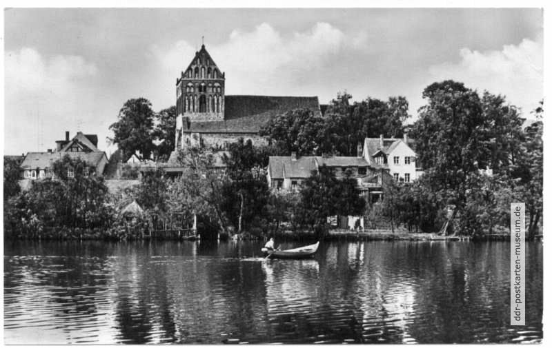 Blick über den Stadtsee zur Johanniskirche - 1961