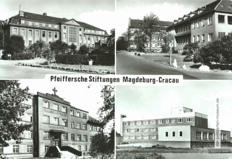 Pfeifferrsche Stiftungen - Internat, Wichernhaus, Diakonissen-Mutterhaus, Frauen-Wohnheim - 1977