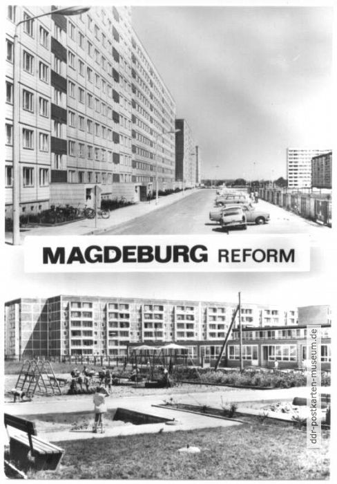 Neubauviertel Magdeburg-Reform, Kindergarten - 1976