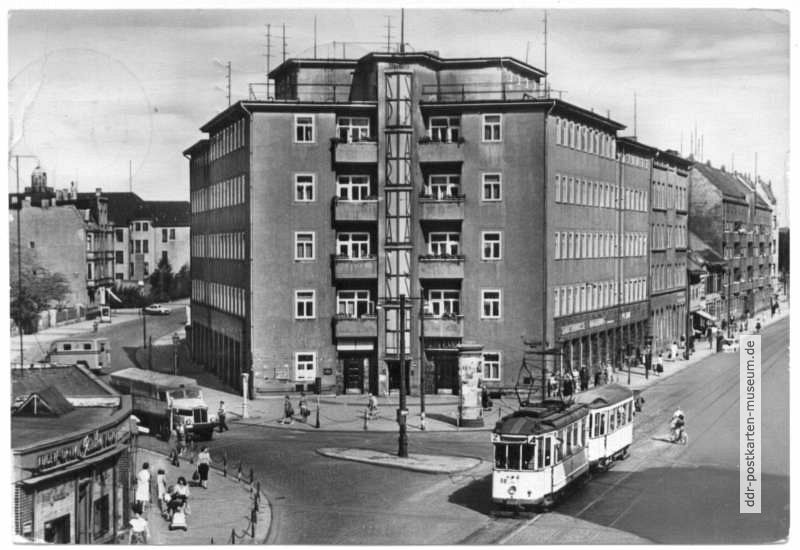 Große Diesdorfer Straße / Maxim-Gorki-Straße - 1964