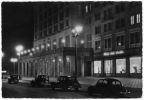 Cafe "Stadt Prag" bei Nacht - 1956