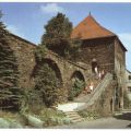 Stadtmauer mit Heimatmuseum im Zschopauer Tor - 1990