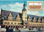 Maximumkarte "800 Jahre Stadt Leipzig" mit Altem Rathaus - 1965