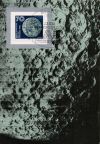 Maximumkarte "XXXXI. Kongreß der Inter. Astronautischen Föderation" mit Mondvorderseite - 1990