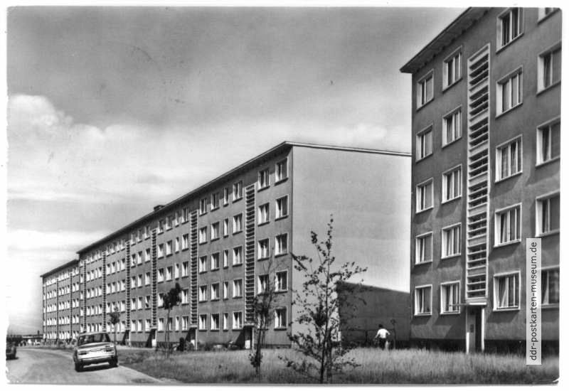 Neubauten am Friedrich-Engels-Ring - 1971