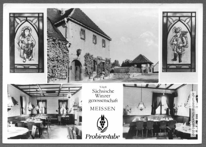 Probierstube der Sächsischen Winzergemeinschaft - 1988