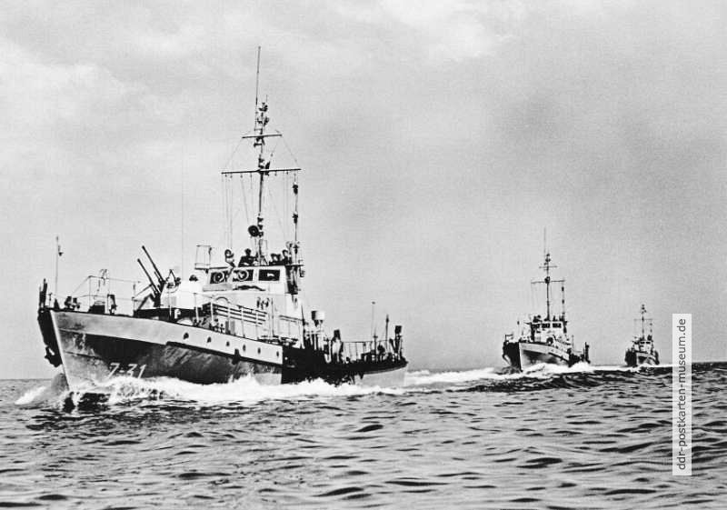 Küstenschutzboote der Volksmarine - 1964