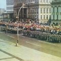 Großer Wachaufzug der NVA am Mahnmal für die Opfer des Faschismis und Militarismus - 1970