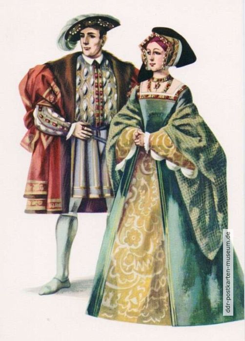 Festkleidung und Schmuckgewänder um 1536 (16. Jahrhundert) - 1966