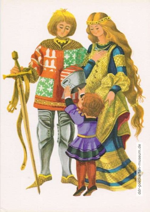 Mode zur Zeit der Ritter und Troubadoure im 12.-14.Jahrhundert - 1971