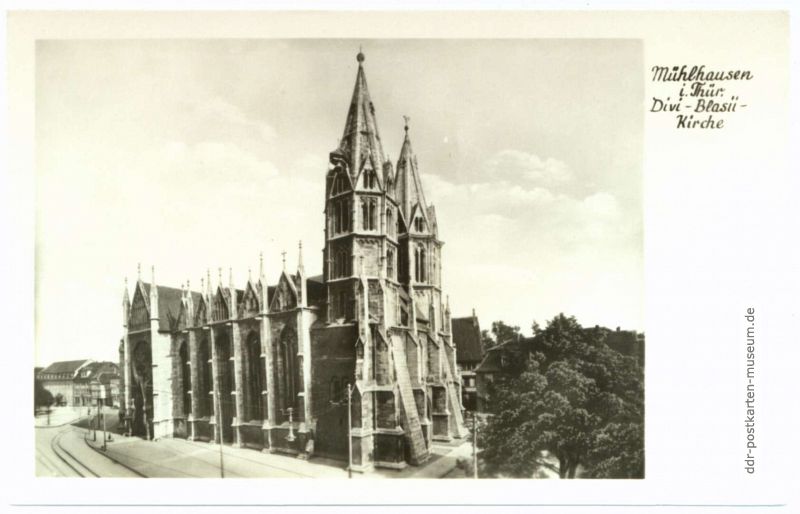 Divi-Blasii-Kirche - 1954