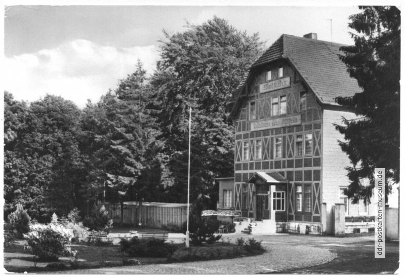 Reichsbahnerholungsheim "Waldfrieden" - 1982