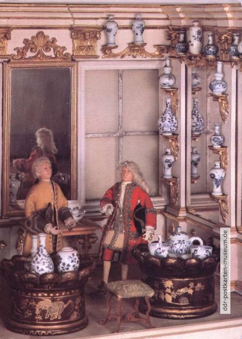 Puppensammlung "Mon plaisir", Porzellan- und Spiegelkabinett - 1980