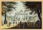 Märkisches Museum, Aquarell "Berlin um 1820, Brandenburger Tor" von F.A. Calau - 1989