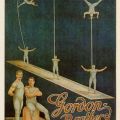 Reklameplakat "Gordon Brothers Äquilibristik" im Bestand vom Märkischen Museum - 1983