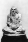 Antikensammlung - Schreiber Der-Senedi um 2500 v.u.Z. im Ägyptischen Museum - 1959