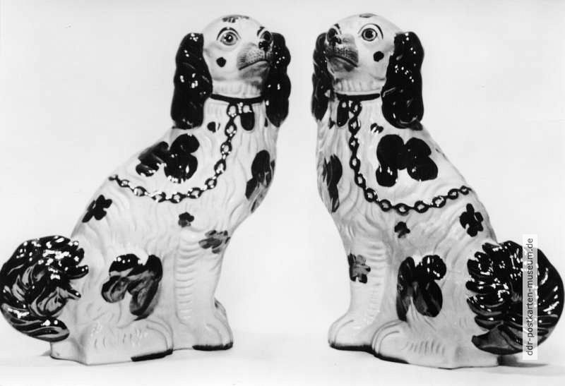 Steinguthunde, Mitbringsel von Darßer Seeleuten aus England - 1981