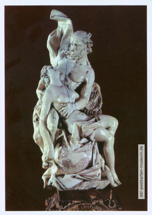 Allegorische Elfenbeingruppe von 1736, J.C.L. Lücke Dresden - 1970
