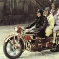 Dreisitziges Motorrad "Böhmerland", 1927 CSR - 1981