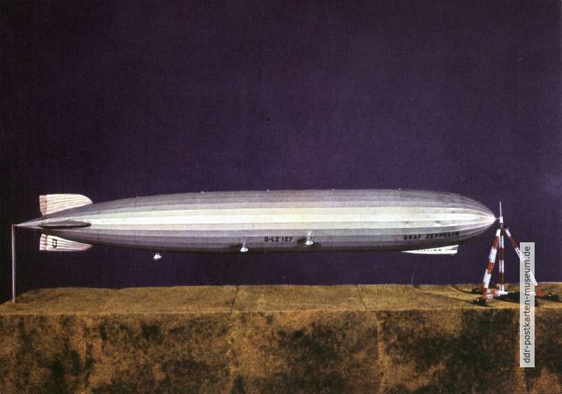 Luftschiff "LZ 127 Graf Zeppelin" von 1928 (Modell 1:25) - 1979